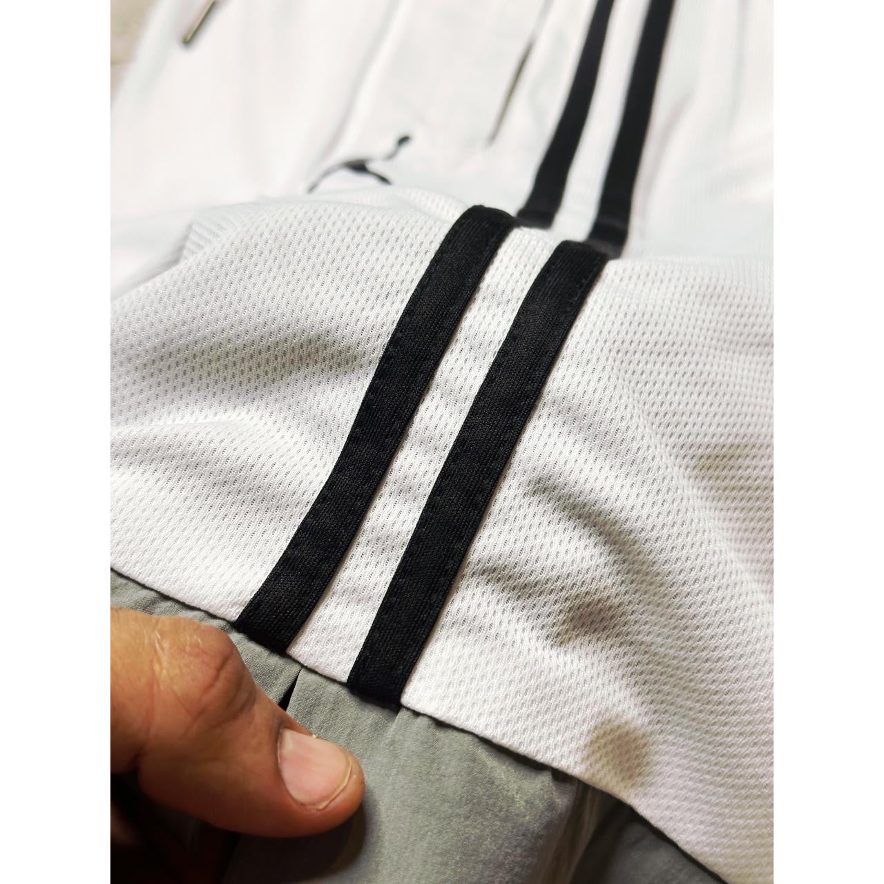 Jordan Shadow Ice Mesh Basketball Short - Black/Grey or Grey/Black