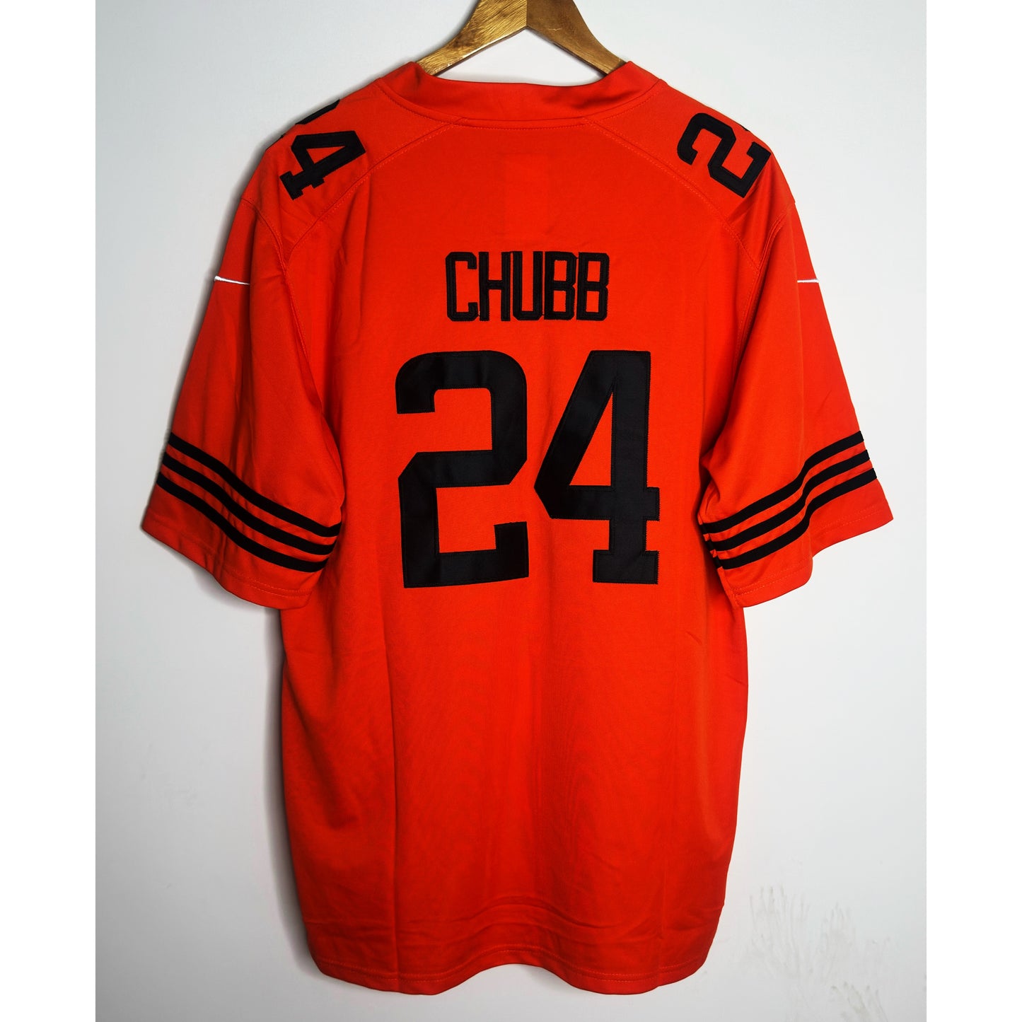 Nick Chubb Cleveland Nike Alternate Game Jersey - Orange