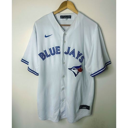 Nike Toronto Blue Jays Official MLB Home White Baseball Jersey - Size XL