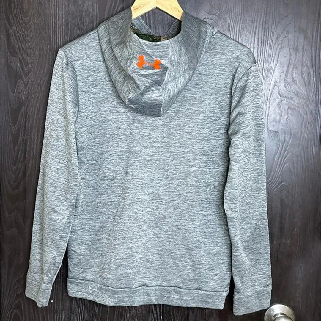 UNDER ARMOUR GREY SIZE M PREMIUM HOODIE