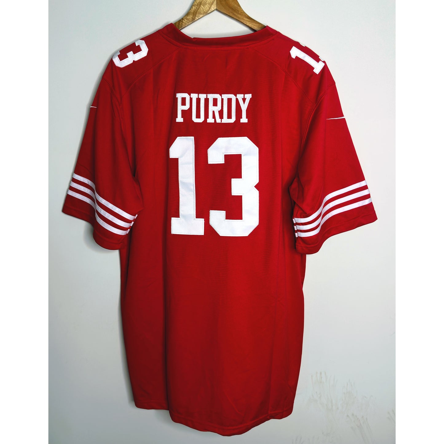 San Francisco 49ers Brock Purdy Nike Game Jersey - Scarlet