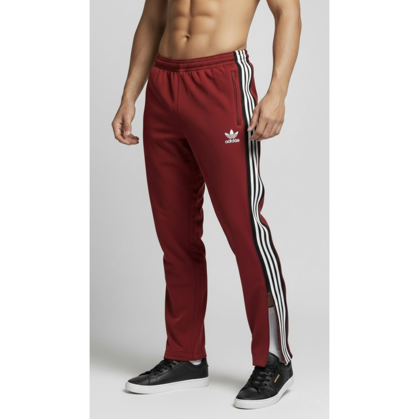 Adidas Originals 3-Stripe Zipper Track Pants