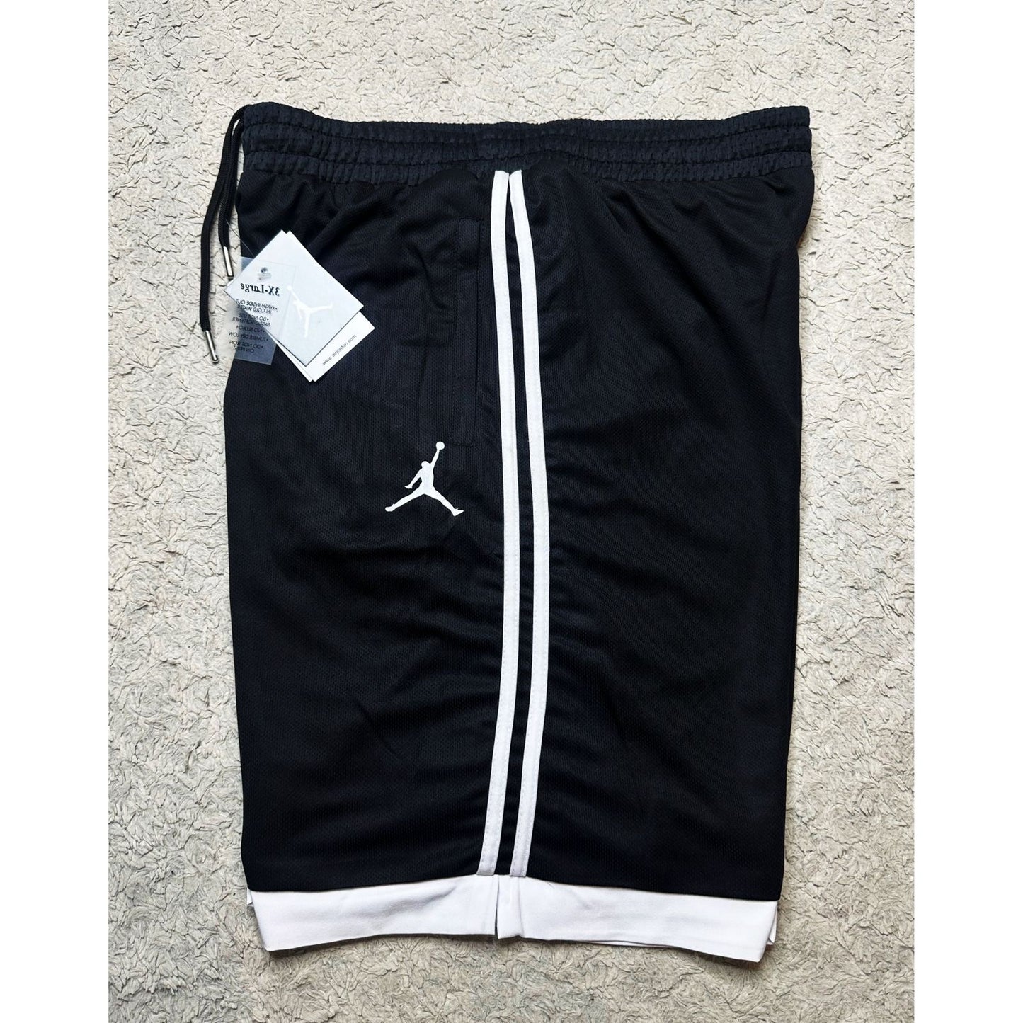 Jordan Jumpman Athletic Mesh Shorts – Blue-Black Colorblock