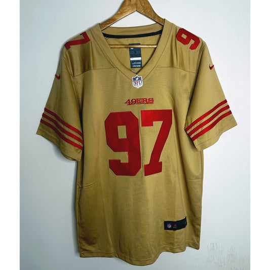 San Francisco 49ers Gold NFL Jersey – #97 Edition