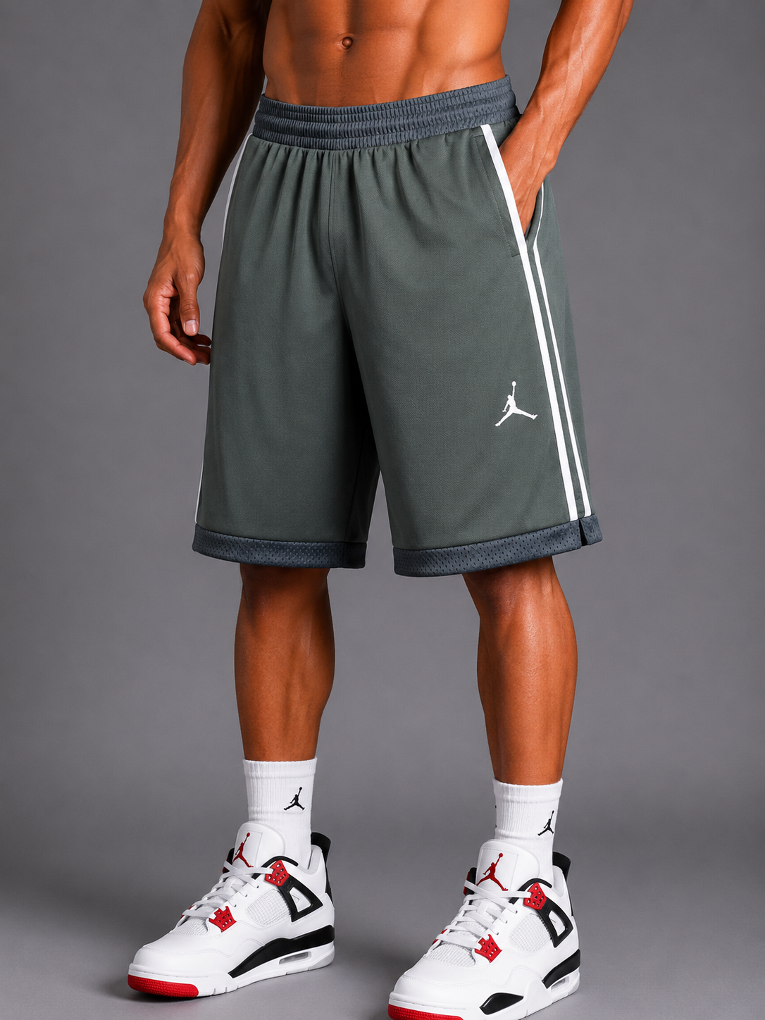 Jordan Slate Court Reversible Elite Shorts