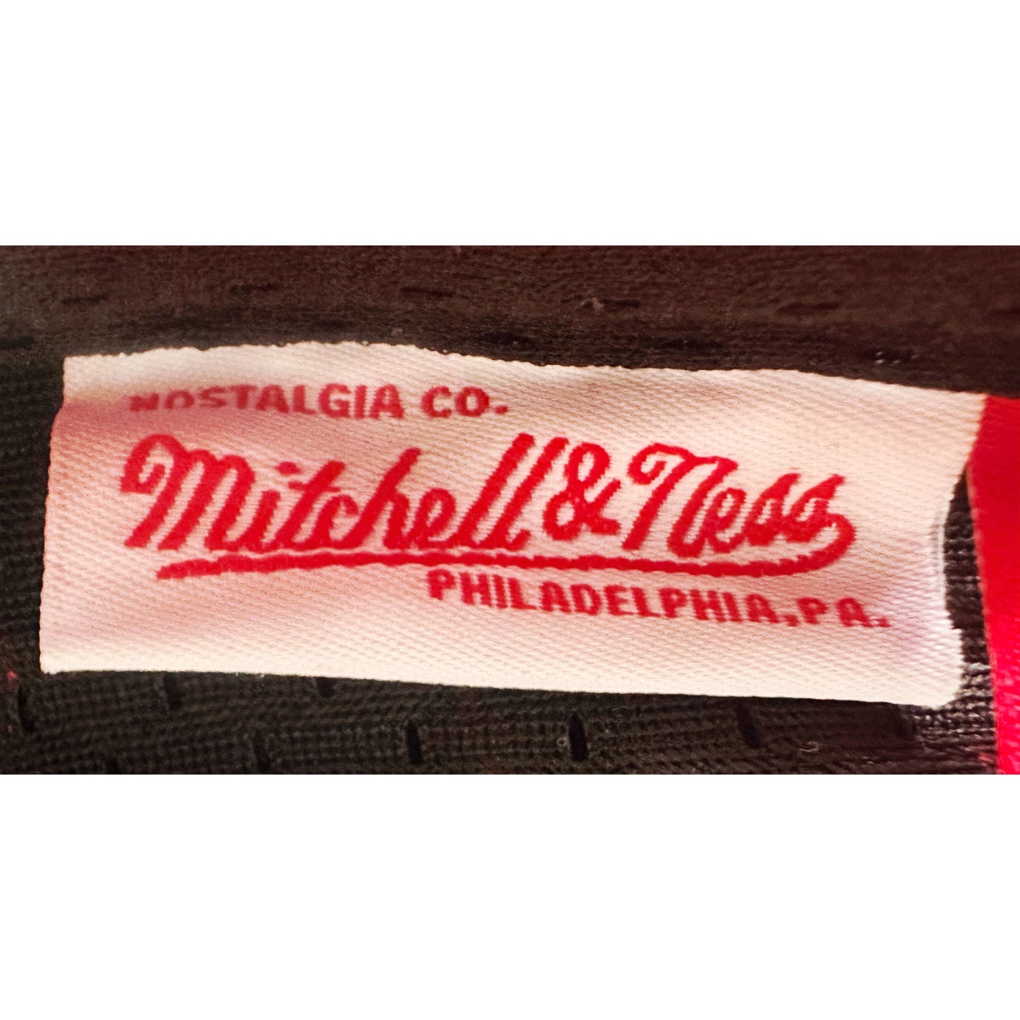 Mitchell & Ness Hardwood Classics Michael Jordan #23 Chicago Bulls Alternate Pinstripe Jersey