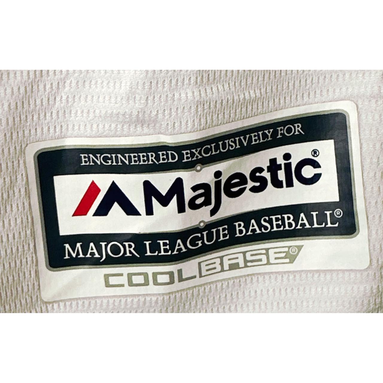 Majestic Atlanta Braves Cool Base White Home Baseball Jersey - Size M