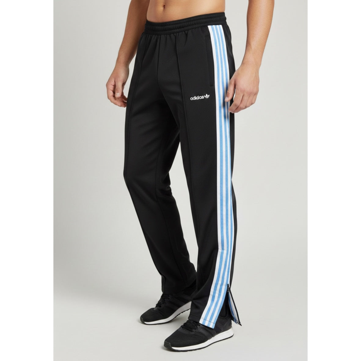 Adidas Originals 3-Stripe Zipper Track Pants