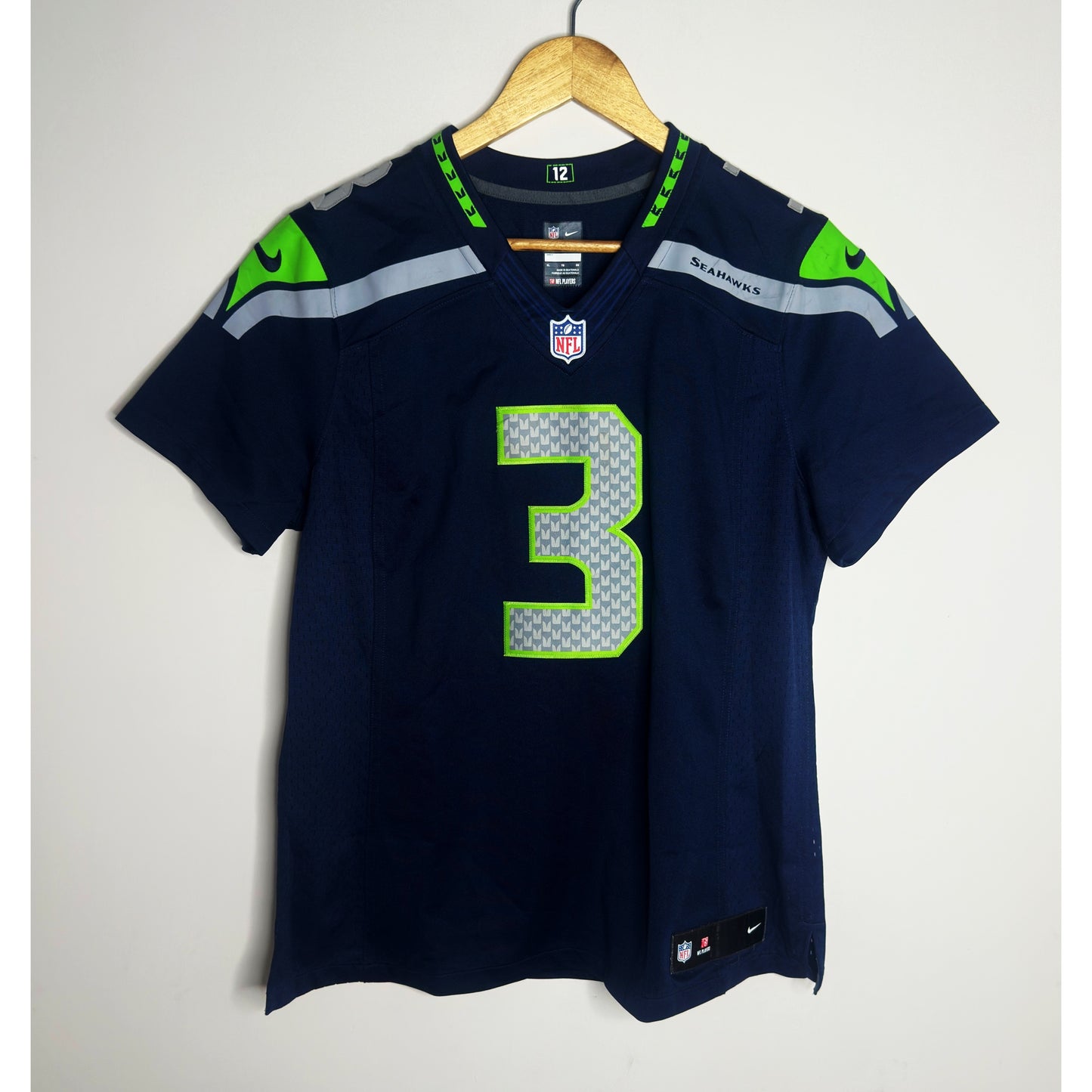 Russell Wilson Seattle Seahawks Nike "Game" Jersey - College Navy