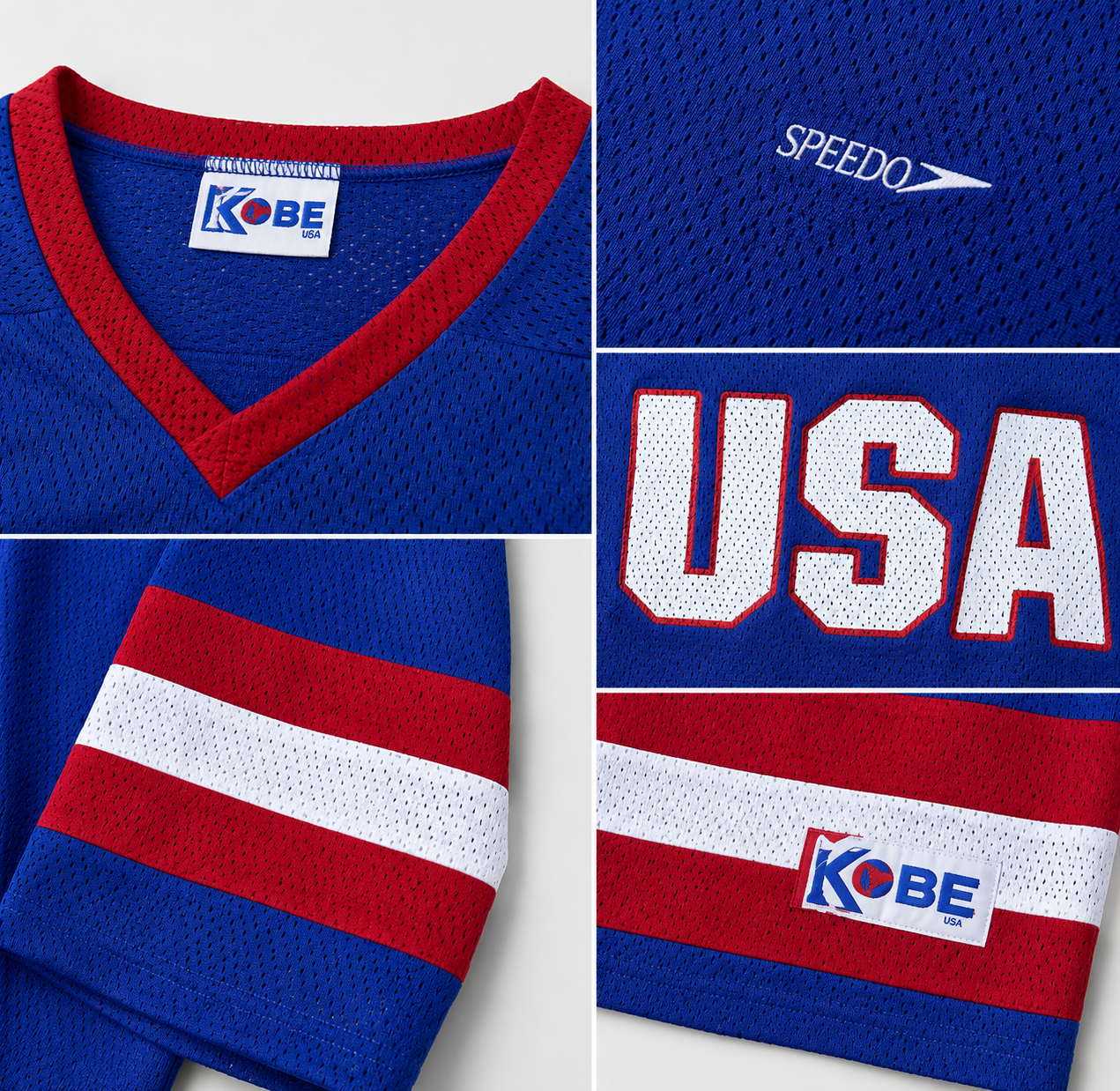 Premium USA Hockey Jersey – Royal Blue Performance | Size 2XL
