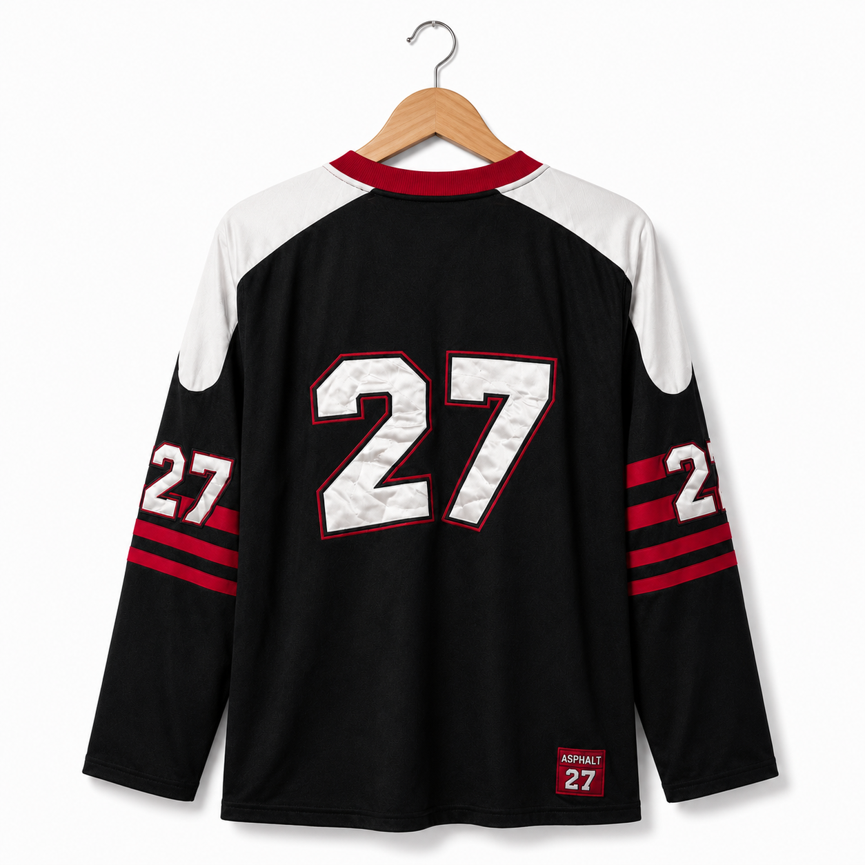 Los Angeles #27 Ice Hockey Jersey – Black | Premium Edition | Size 3XL