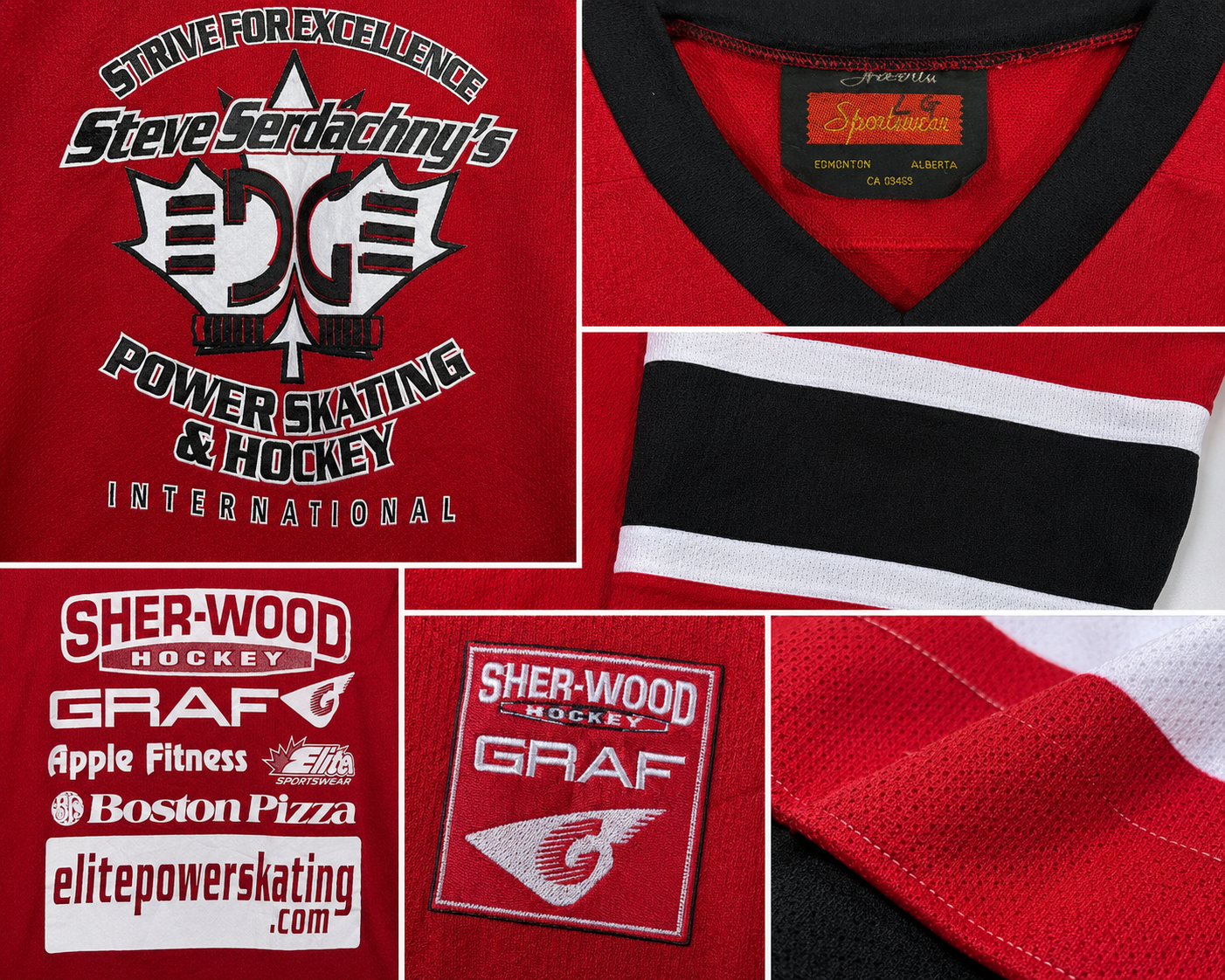Steve Serdachny's Power Skating Training Jersey | Classic Red | Size XL