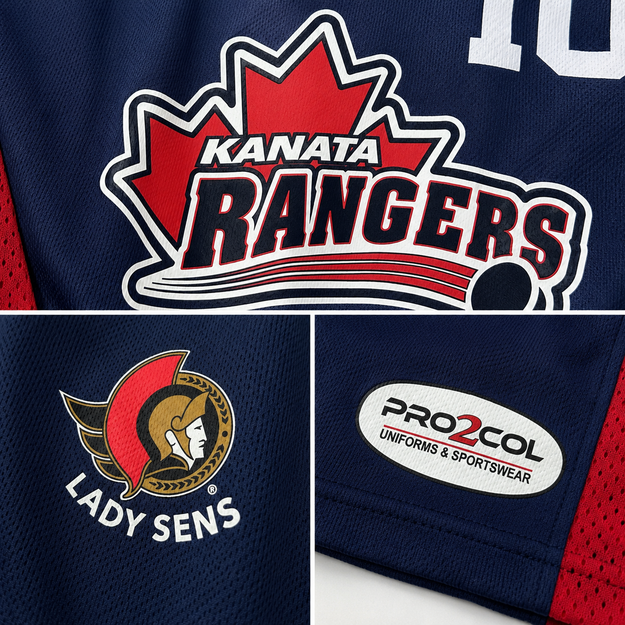 Kanata Rangers #109 Ice Hockey Jersey – Navy | Premium Edition | Size XL