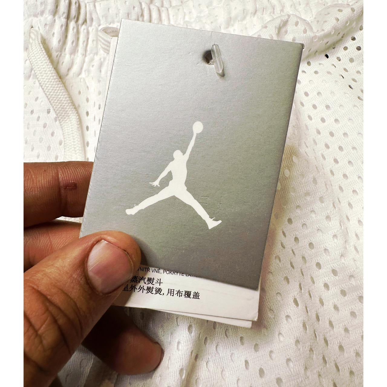Jordan Shadow Ice Mesh Basketball Short - Black/Grey or Grey/Black