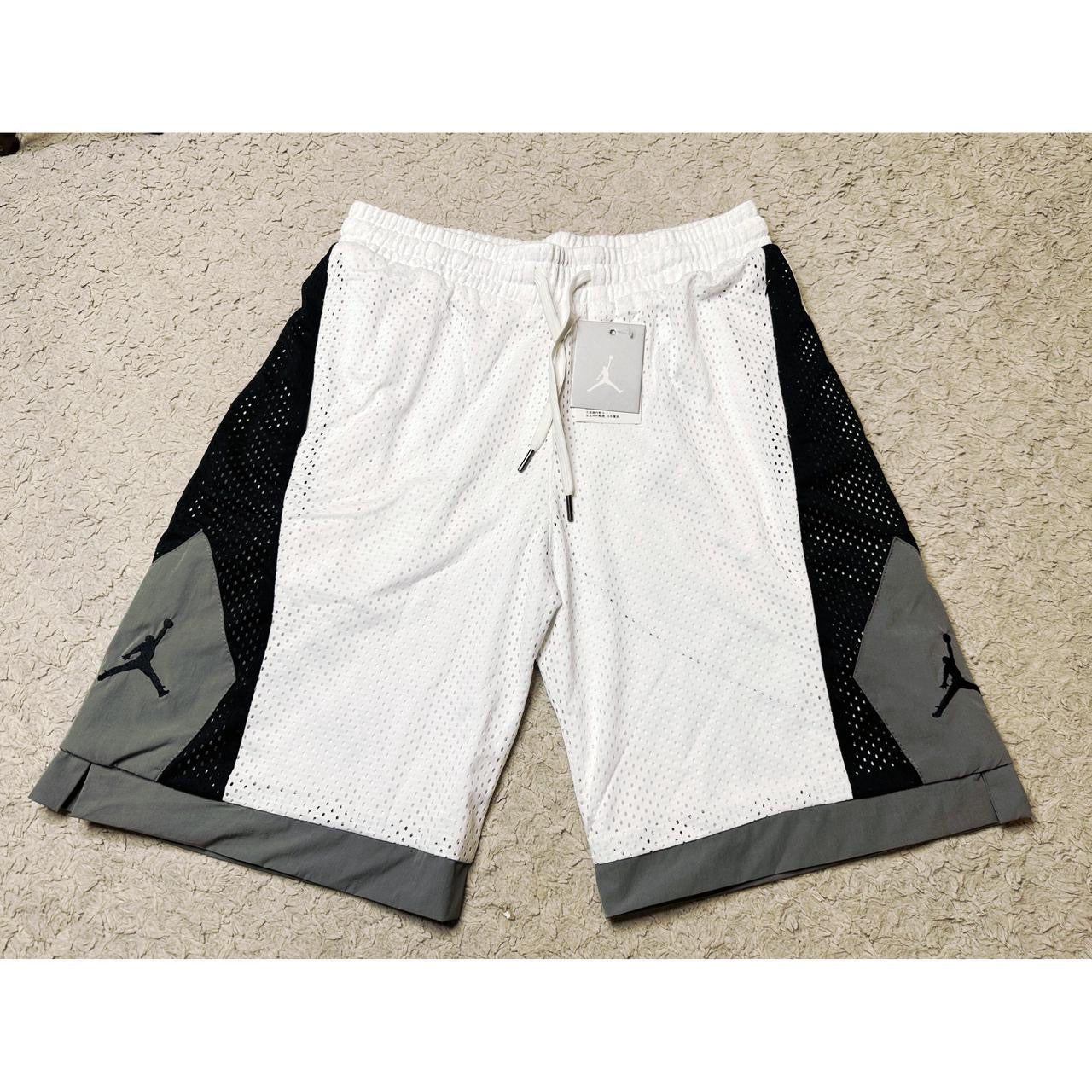 Jordan Shadow Ice Mesh Basketball Short - Black/Grey or Grey/Black