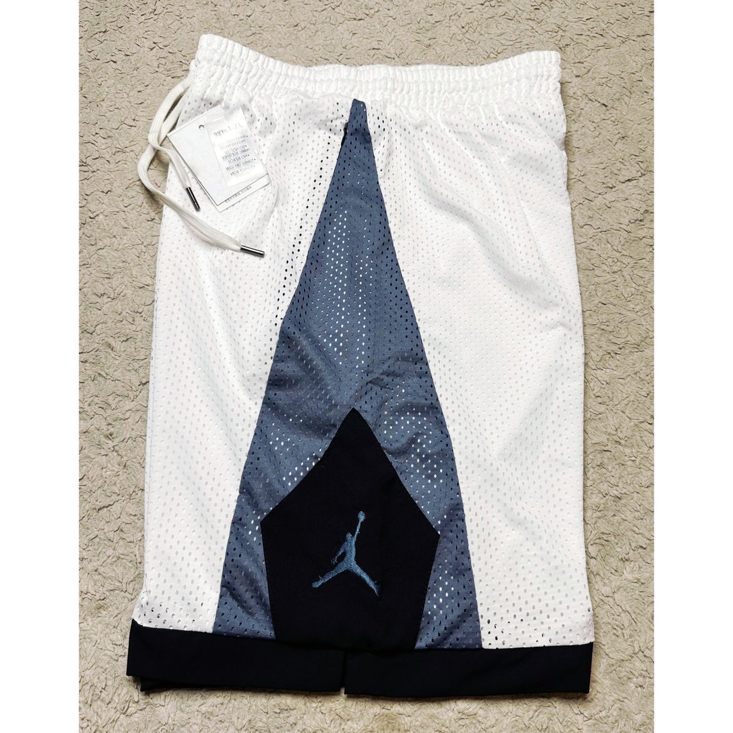 Jordan Shadow Ice Mesh Basketball Short - Black/Grey or Grey/Black