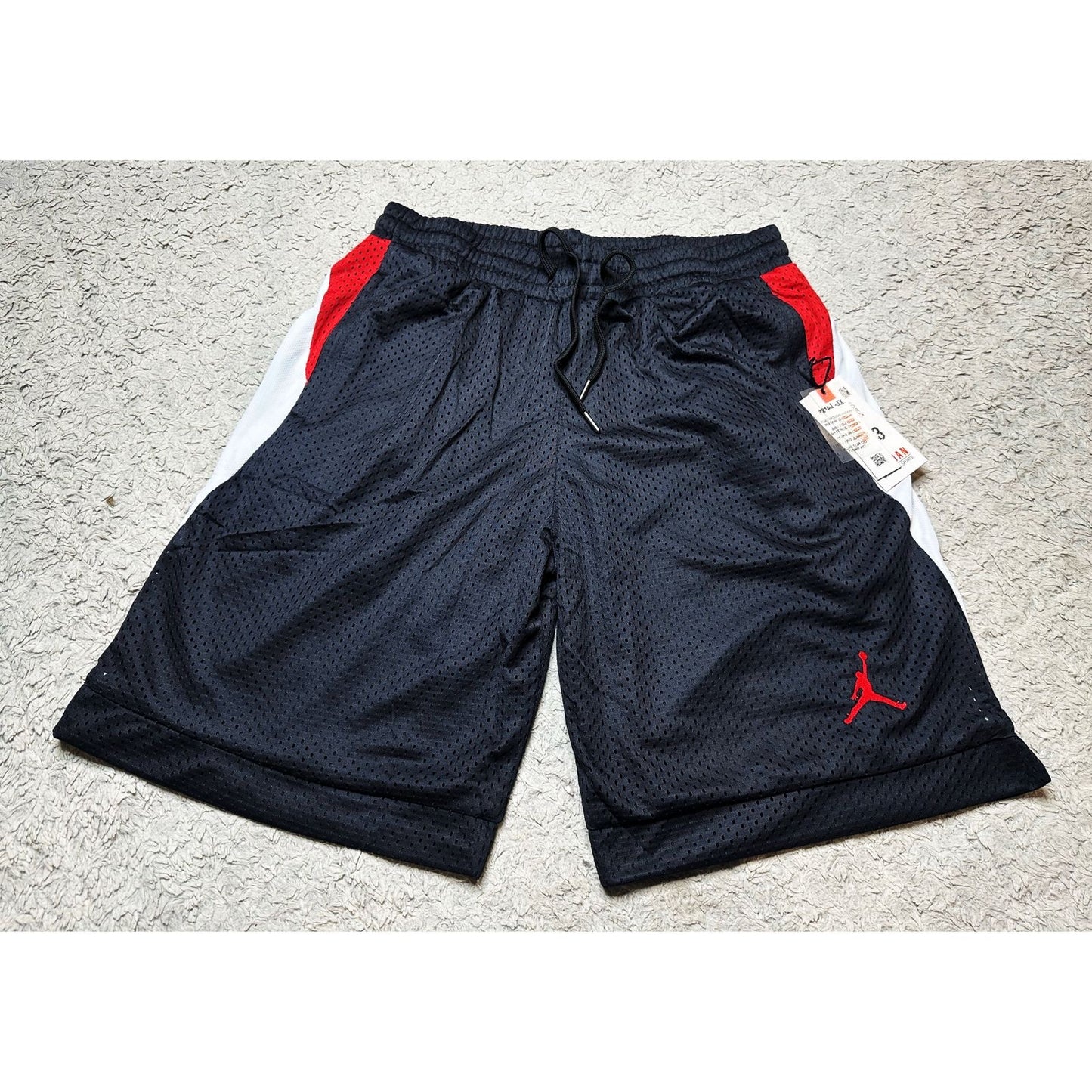 Jordan Dual Court Reversible Elite Shorts - Black/Red