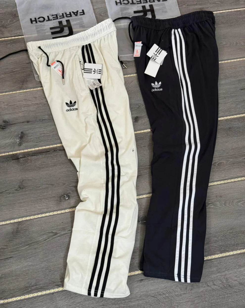 Classic Adidas 3-Stripes Cotton Track Pants – Everyday Comfort