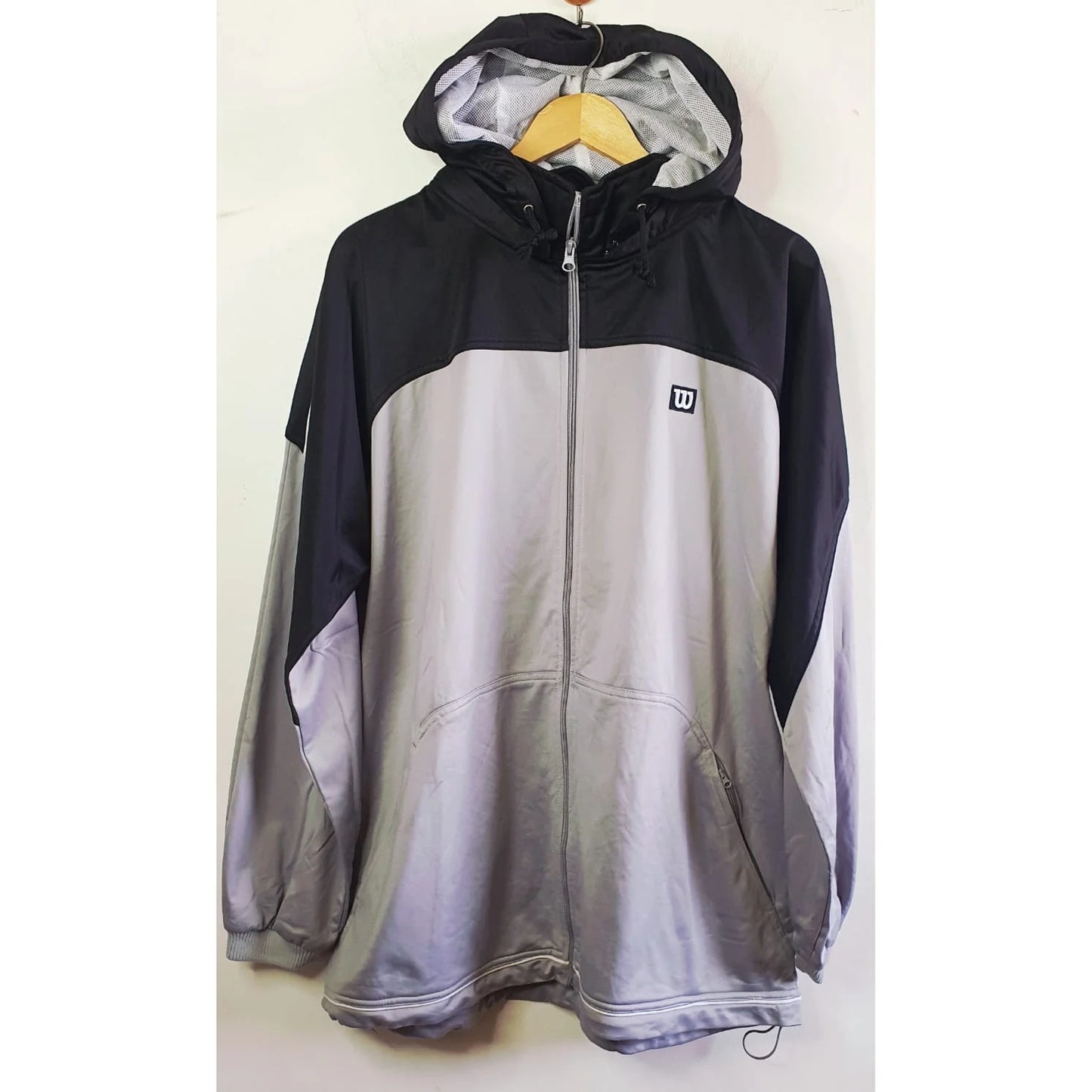 WILSON GREY HOODIE SIZE: XL JACKET