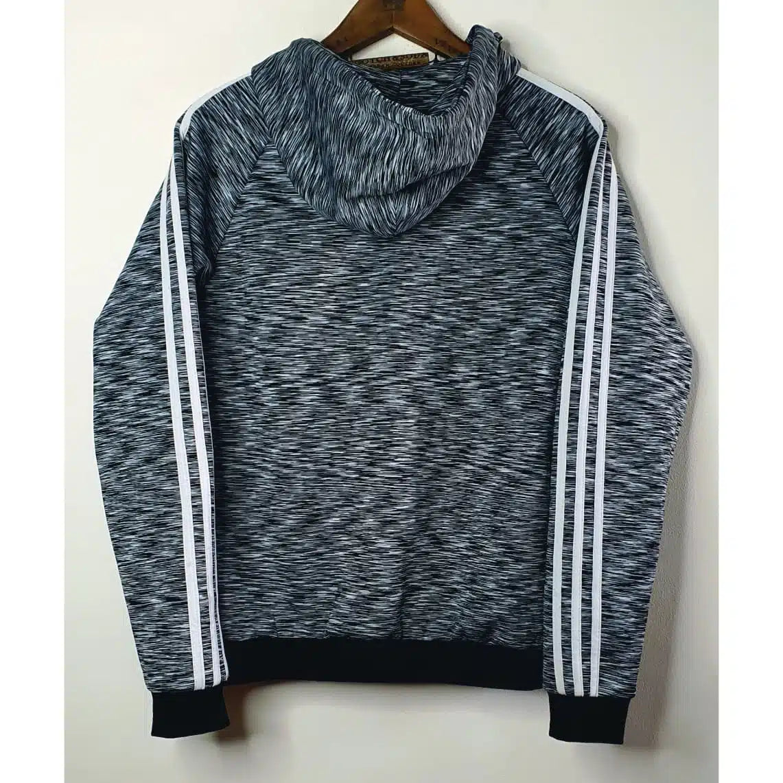 ADIDAS GREY HOODIE  SIZE :M