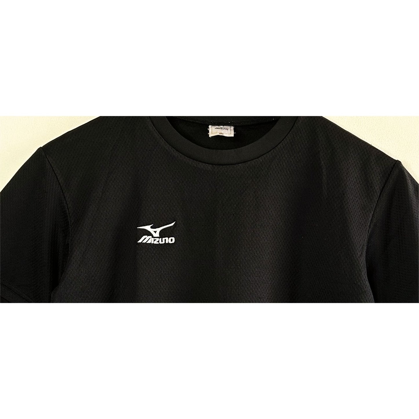 MIZUNO BLACK XTRA SMALL DRI-FIT SPORTS TEE