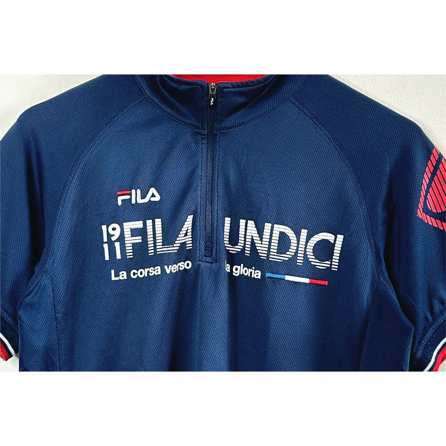 FILA BLUE M SIZE SPORTSWEAR JACKET