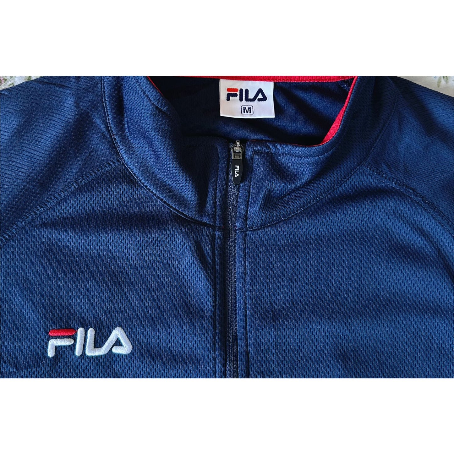 FILA BLUE M SIZE SPORTSWEAR JACKET