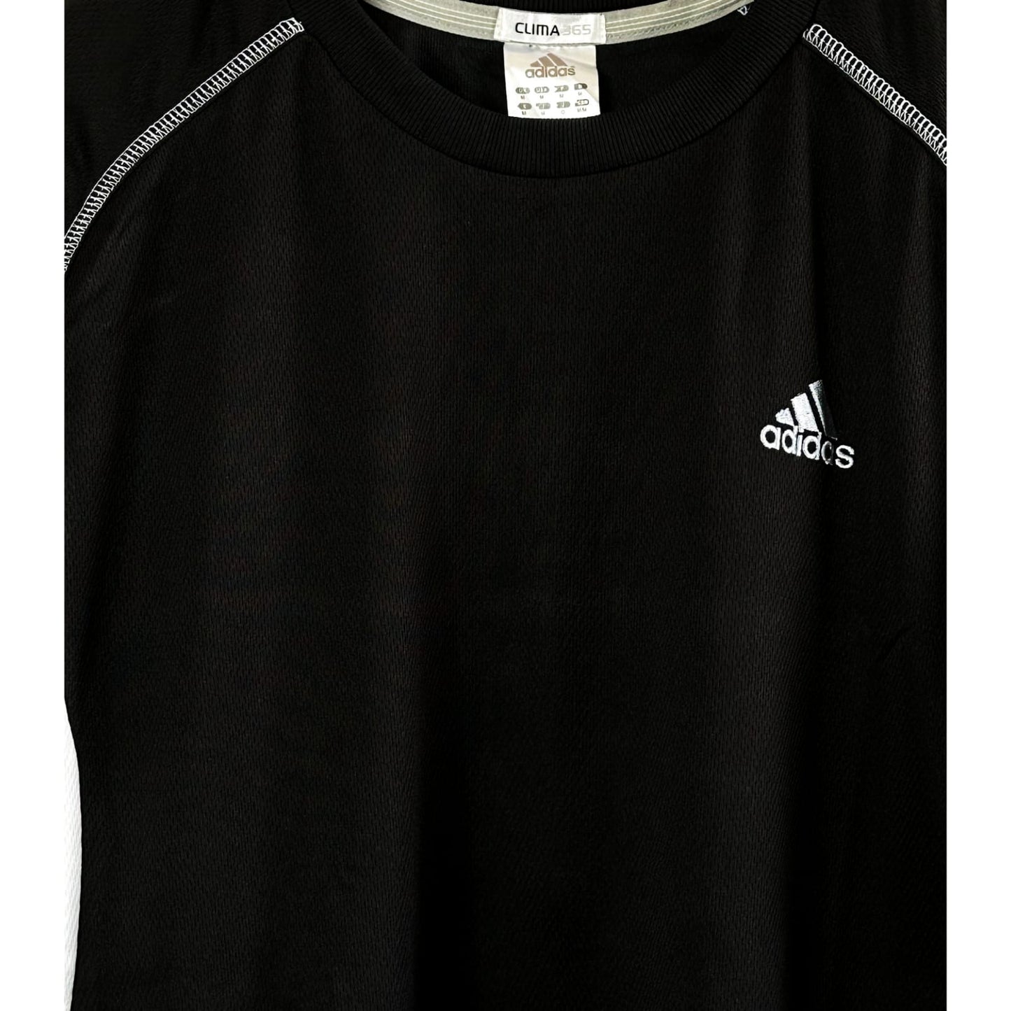 ADIDAS BLACK M SIZE DRI-FIT SPORTS TEE