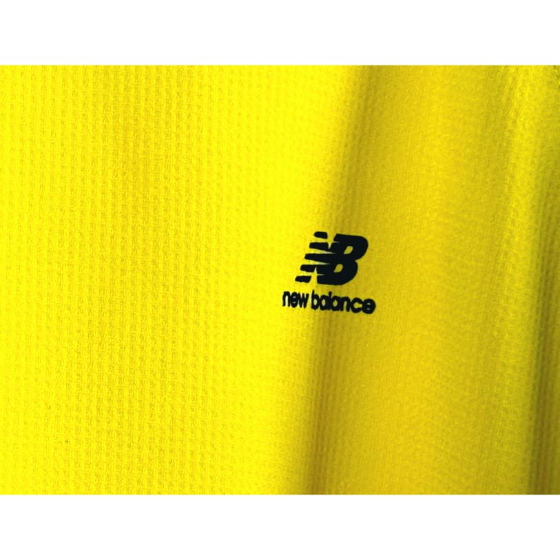 NEW BALANCE YELLOW M SIZE DRI-FIT SPORTS TEE