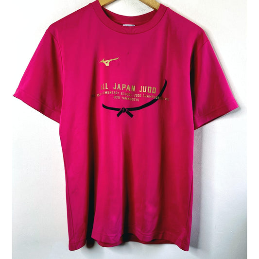 JAPAN JUDO M SIZE PINK TEE