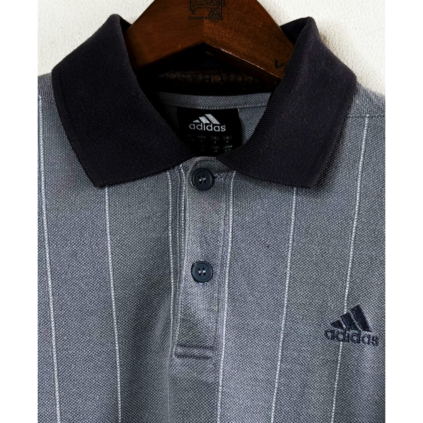 ADIDAS GREY S SIZE DRI-FIT SPORTS TEE