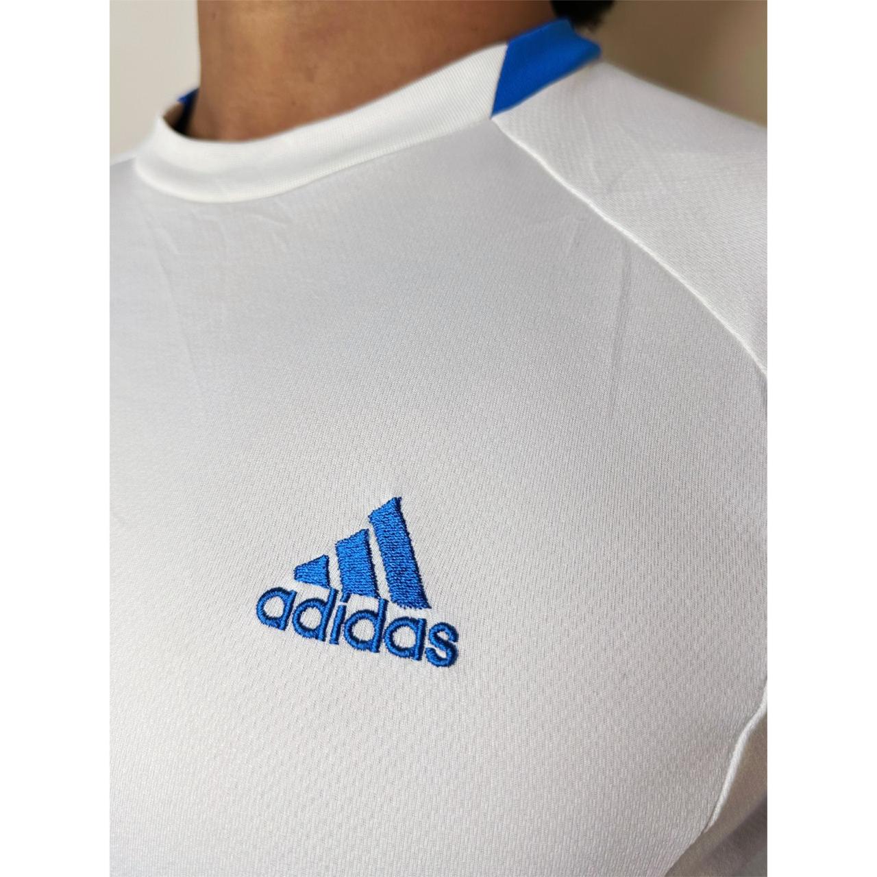 ADIDAS WHITE M SIZE DRI-FIT TEE