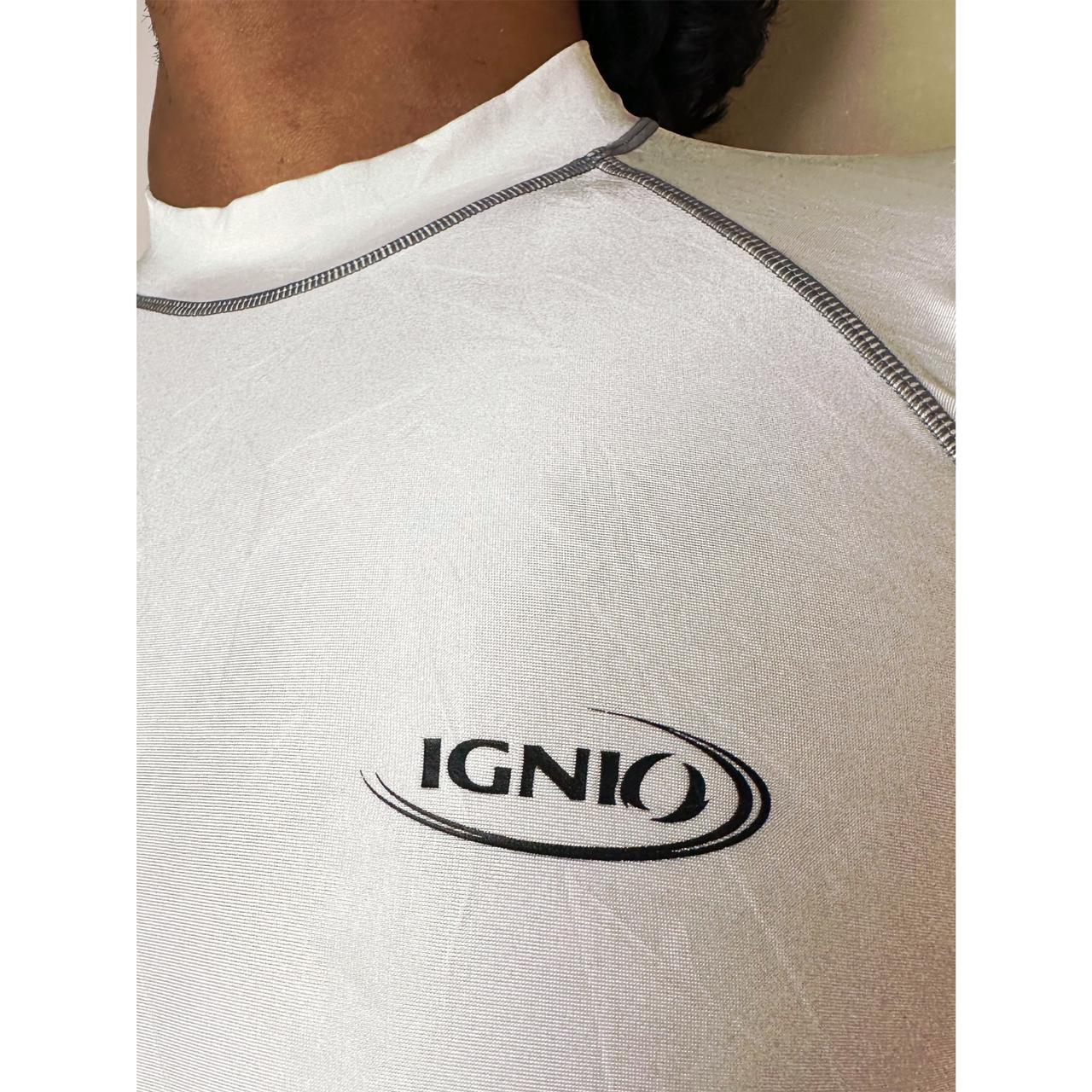 IGNIO WHITE M SIZE DRI-FIT TEE