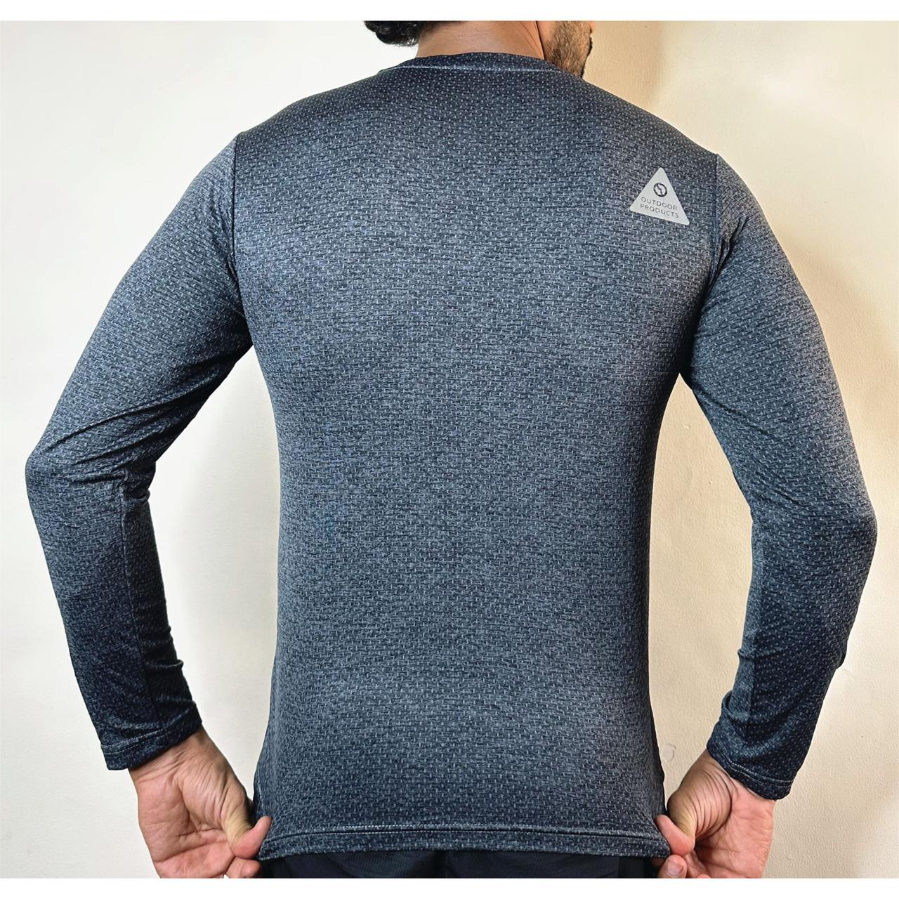 OUTDOOR GREY M SIZE DRI-FIT SPORTS JERSEY