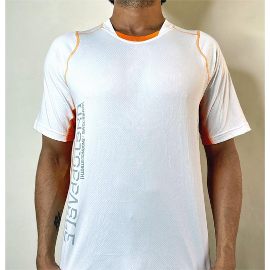 REEBOK WHITE XL SIZE DRI-FIT SPORTS TEE