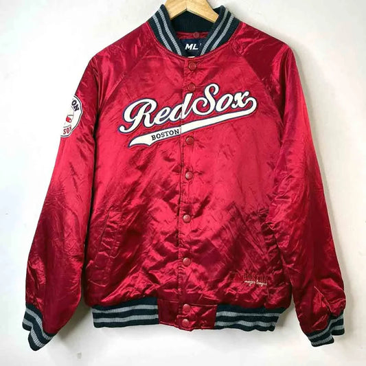 Redsox Satin varsity jacket MLB SIZE XL PREMIUM JACKET