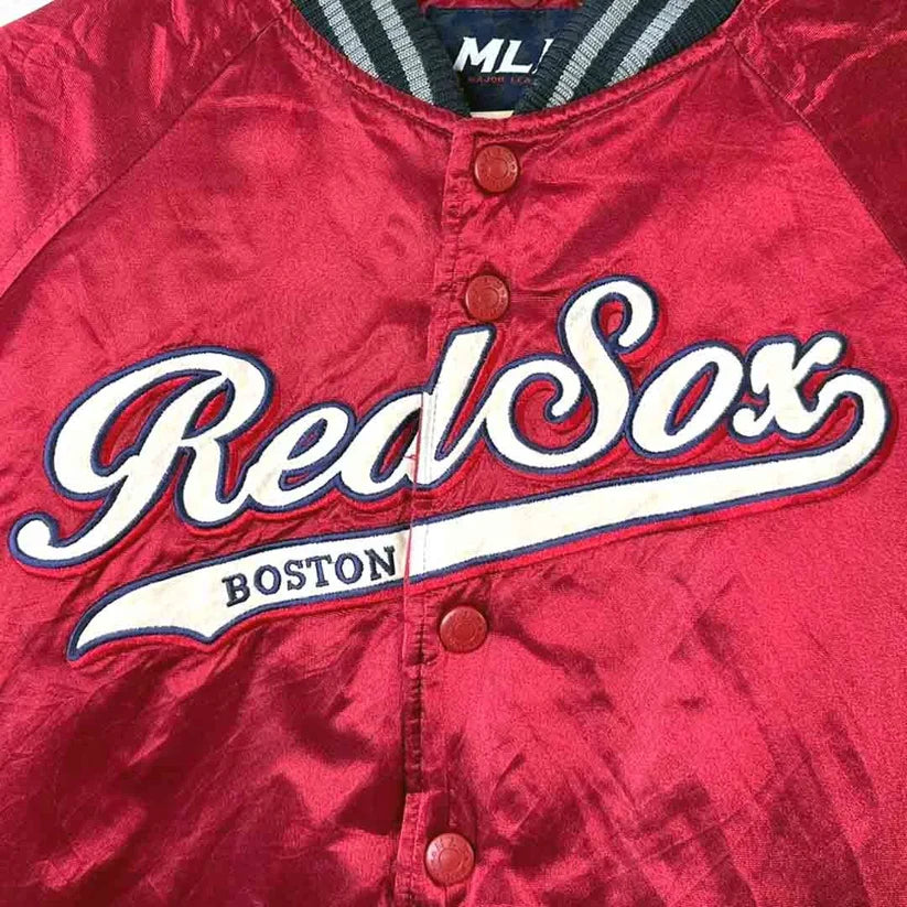 Redsox Satin varsity jacket MLB SIZE XL PREMIUM JACKET