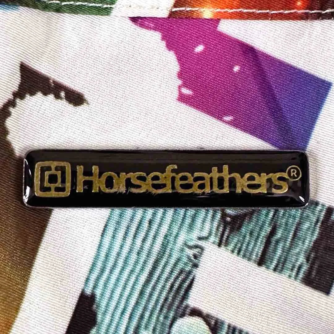 HORSEFEATHERS ALPHABATES WHITE SIZE 2XL PREMIUM JACKET