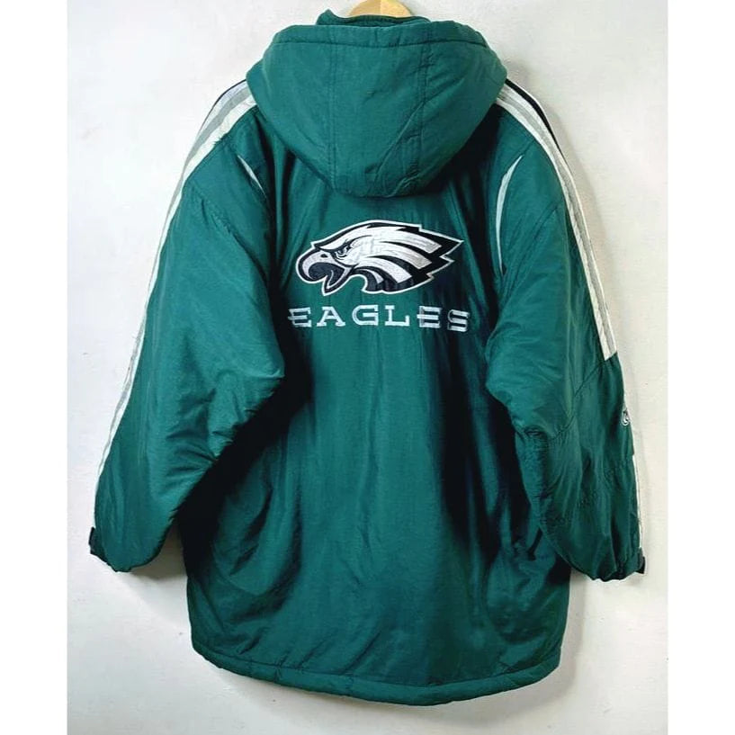 EAGLES NFL GREEN SIZE 2XL PREMIUM JACKET