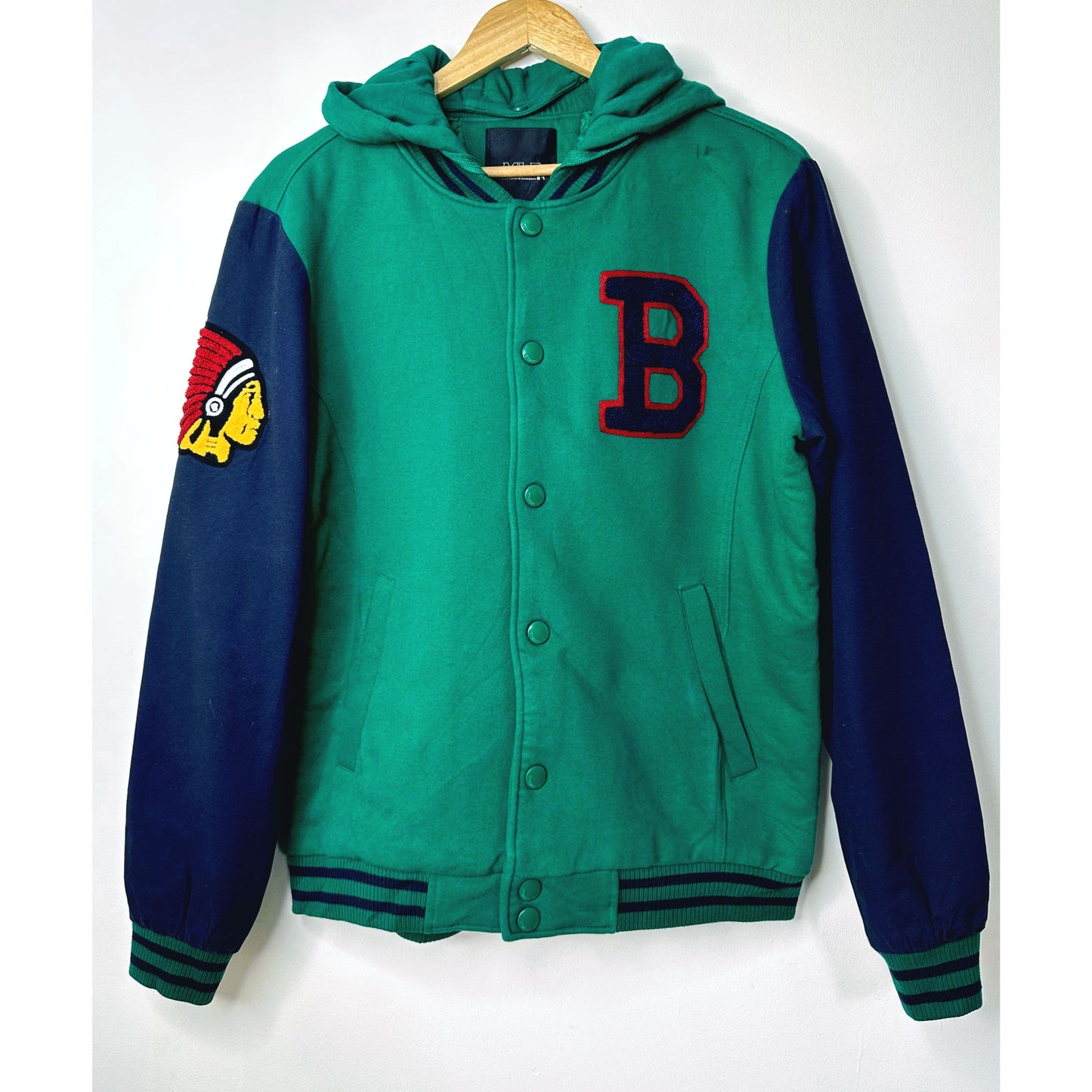 MLB GREEN SIZE M PREMIUM JACKET