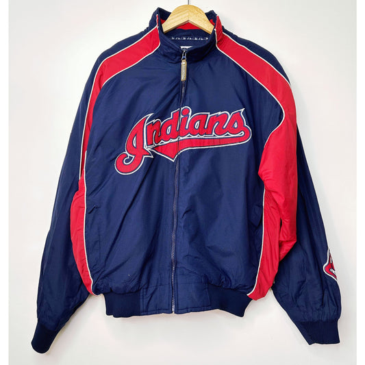 INDIANS MAJESTIC SIZE M/L PREMIUM JACKET