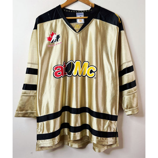 MACDONALDS CANADA ATOMC SIZE XL ICE HOCKEY JERSEY