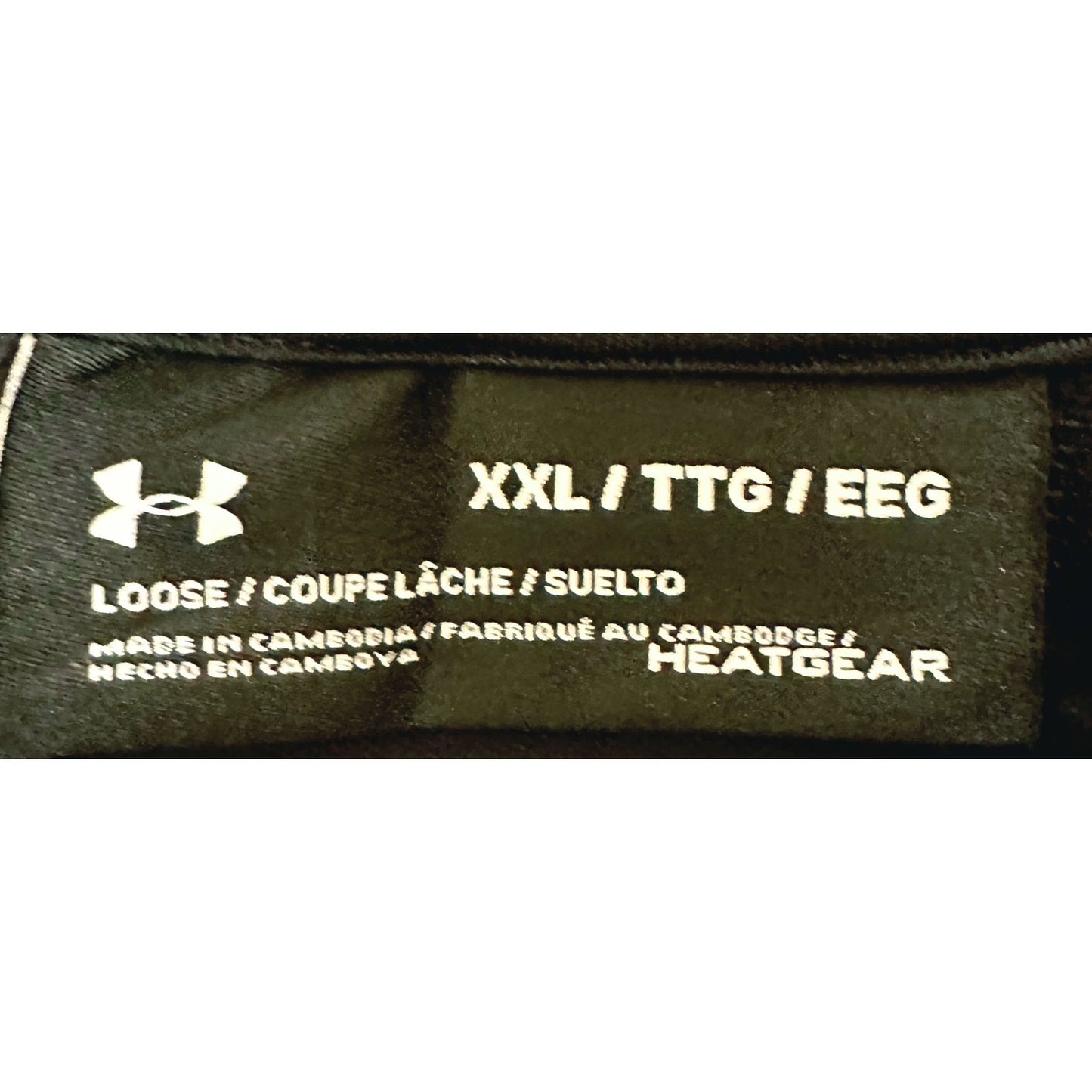 UNDER ARMOUR BLACK TEE