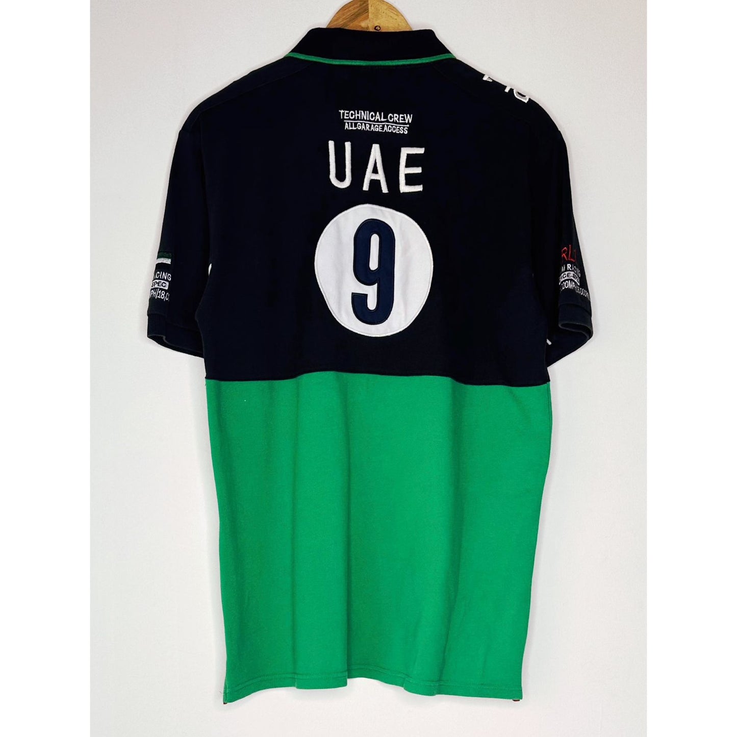 RL RACING UAE NUMBER 9 SIZE- L Premium Polo tees