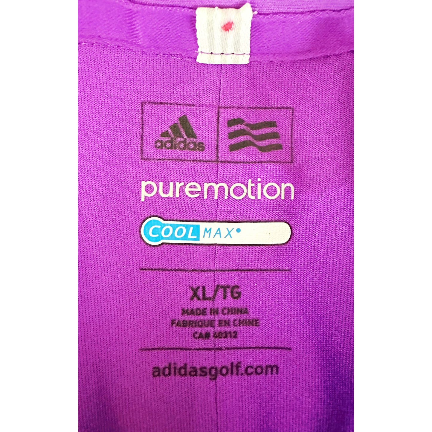 PUREMOTION ADIDAS SIZE-XL Premium Polo tees