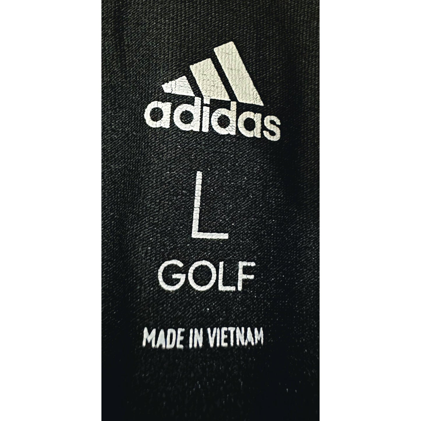 ADIDAS GOLF BLACK SIZE-L Premium Polo tees