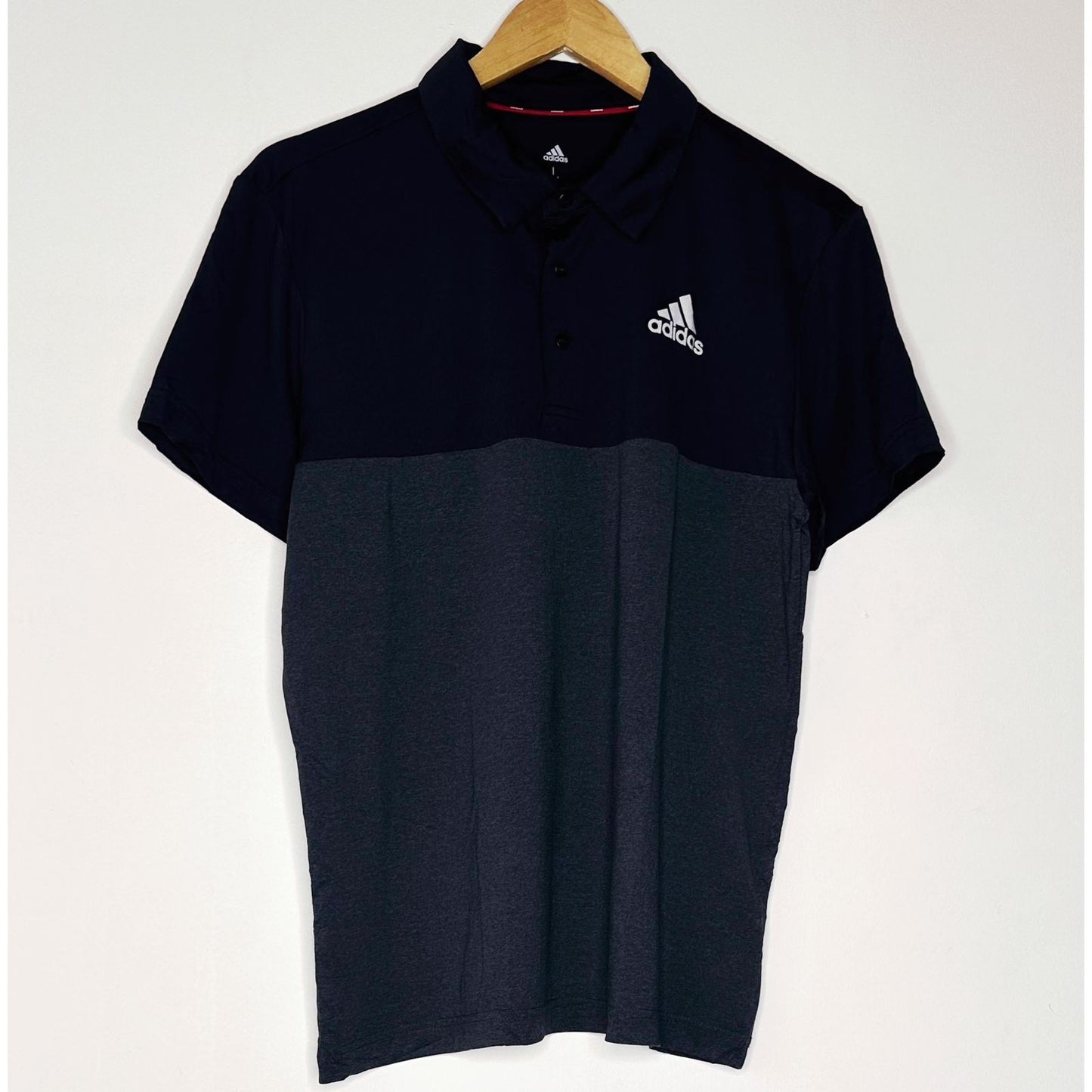 ADIDAS GOLF BLACK SIZE-L Premium Polo tees