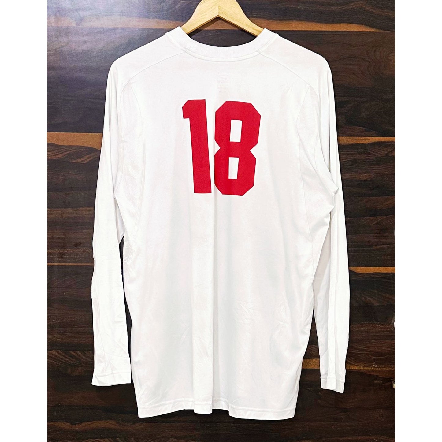 NIKE NUMBER 18 WHITE SIZE-JERSEYS