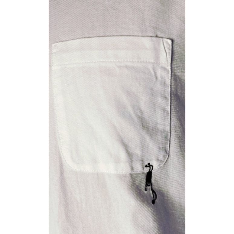 MENS PREMIUM DESIGN PLAIN WHITE SHIRT SIZE L