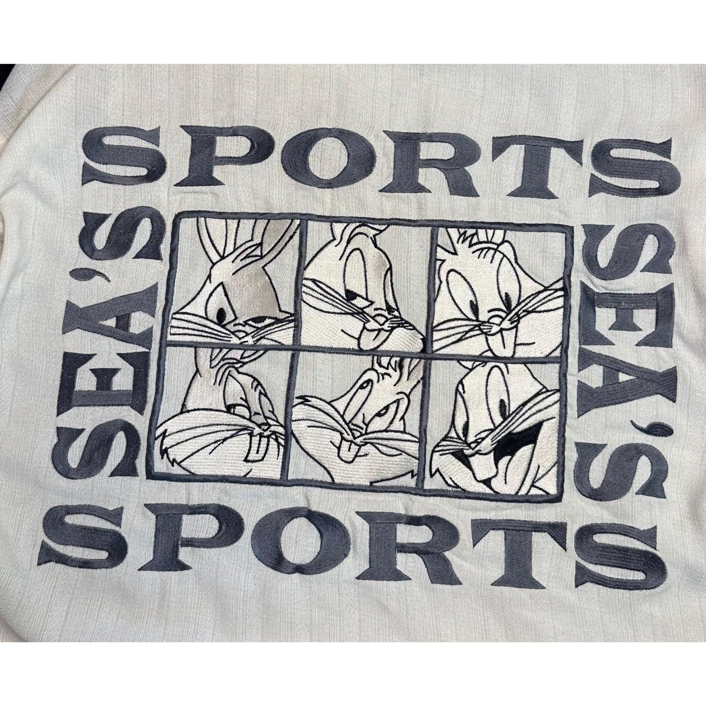 MENS SPORTS PRINTED BLACK AND WHITE SHIRT SIZE 2XL